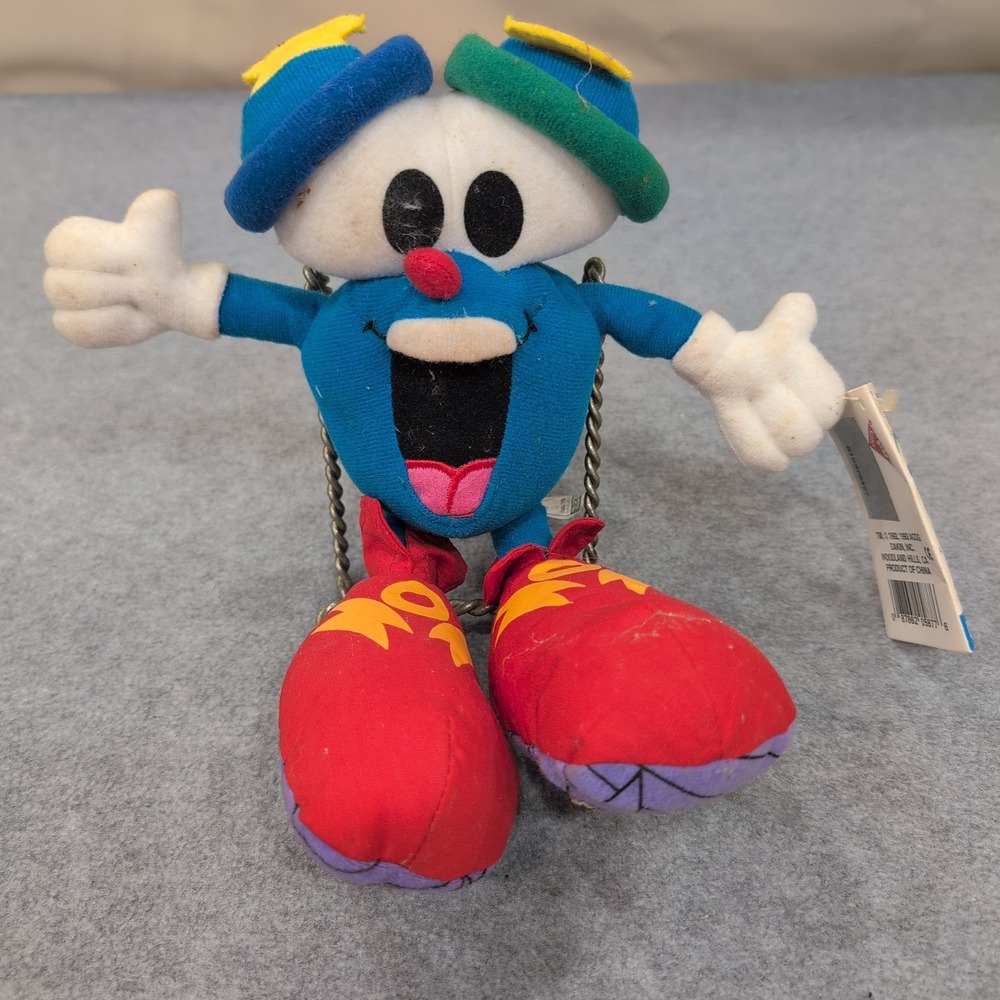 1996‎ Atlanta Olympics Mascot Izzy Plush Toy Dakin Authentic Collection